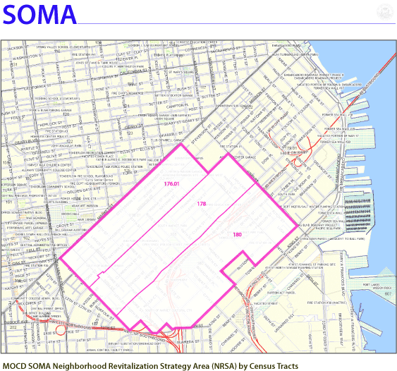 Map - MOCD SOMA Neighborhood Revitalization Strategy Area | Mayor's ...